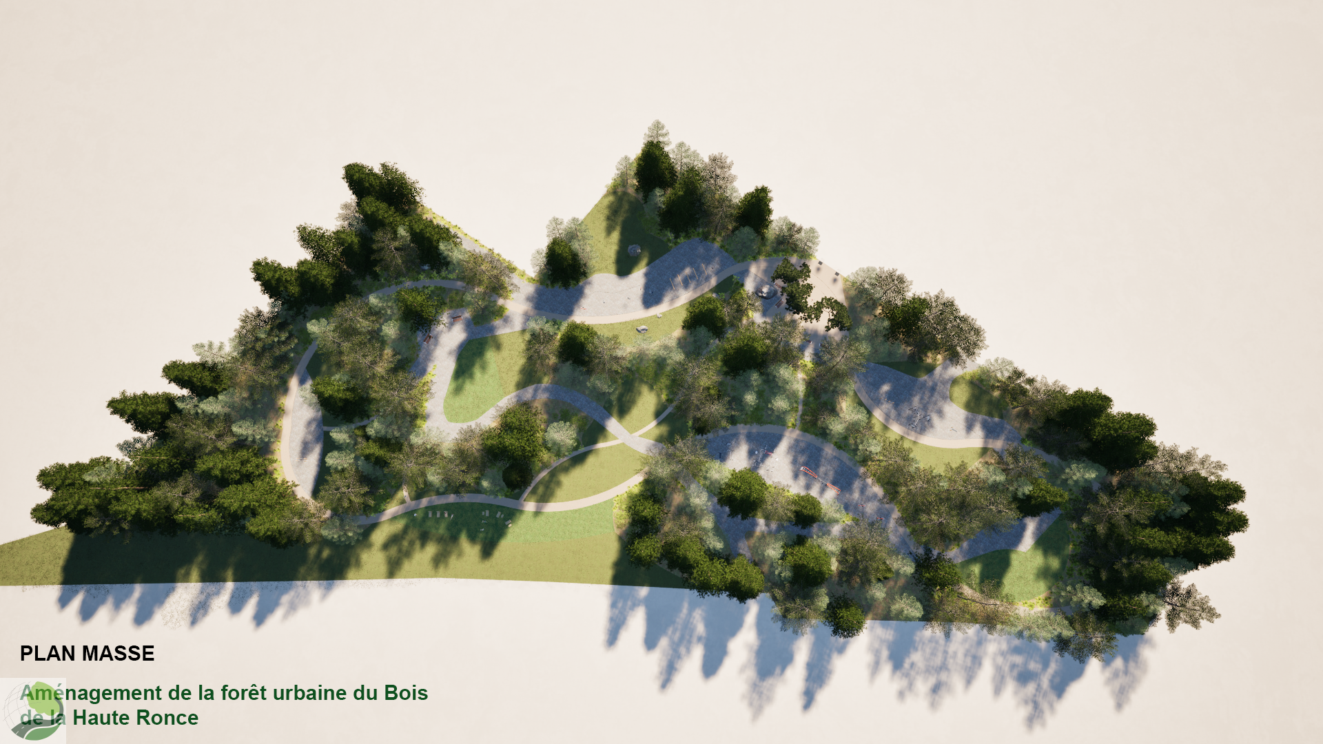 AMÉNAGEMENT DE LA FORÊT URBAINE DU BOIS DE LA HAUTE RONCE Le Mesnil-Amelot (77)