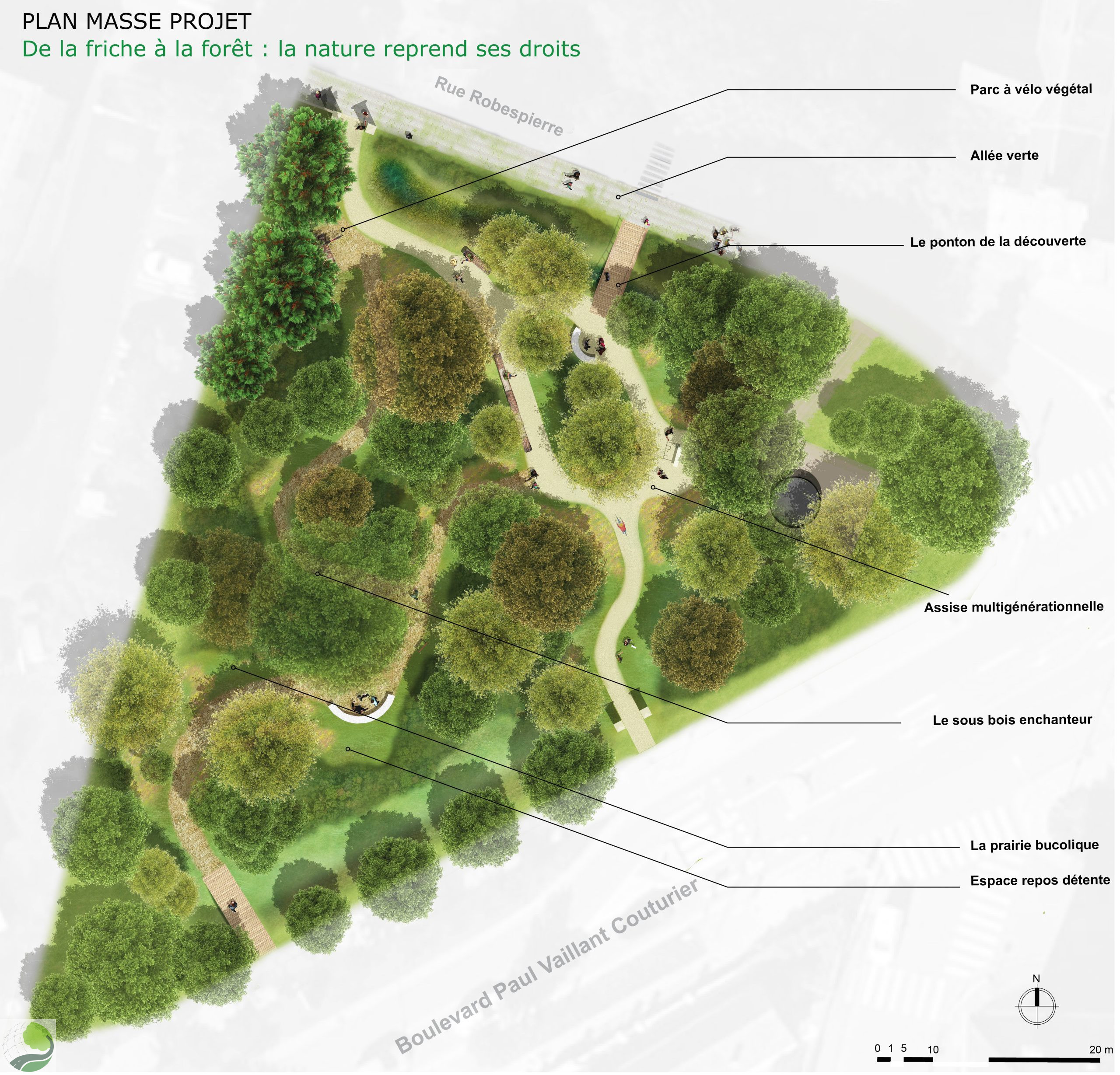 AMÉNAGEMENT D’UNE FORÊT URBAINE Bois-D’Arcy (78)